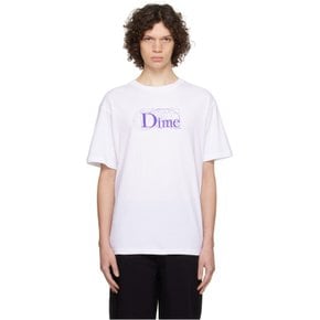 다임 화이트 클래식 티셔츠 DIME23D2F18WHT White