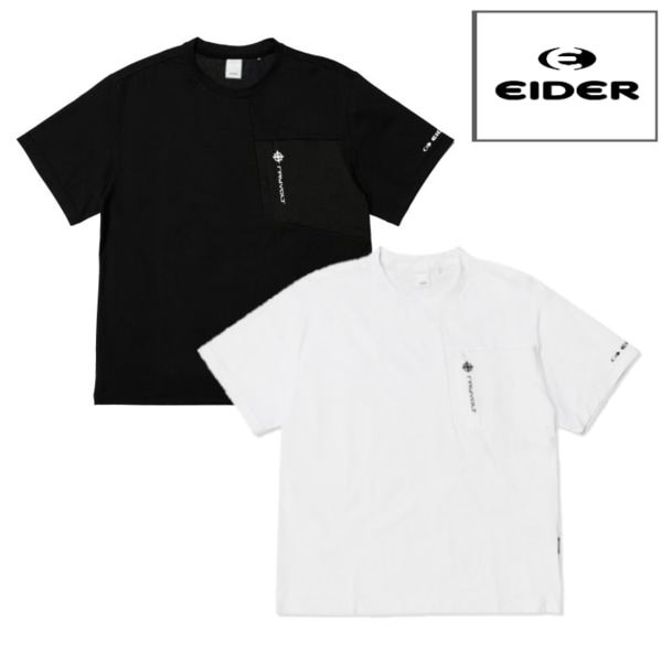 [파주점] DMM24272 EIDER x RAYVOLT 남성 ICE POCKET ROUND TEE
