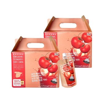  뉴밋 유기농 토마토 착즙100 2박스