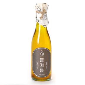 저온착유 국산 생들기름 300ml (기름병홀더제공)