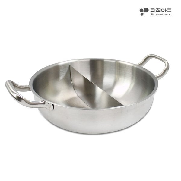 이지 IH 인덕션가능 스텐레스 반반냄비 30cm