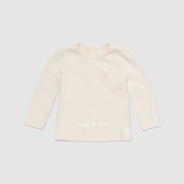 슈슈앤크라 mini 리데아 티셔츠 ㅡ 크림
