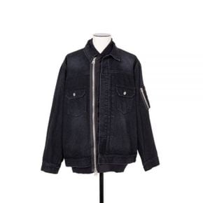 24FW Denim x Nylon Twill Jacket (SCM-205 001) (데님 나일론 트윌 자켓)