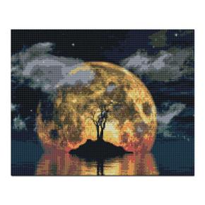 아트박스/아디코 DIY LED 보석십자수 - 달빛 아래 나무 LB28 (40x50)
