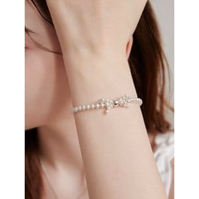 Amelia Swarovski Pearl RB 925 Silver Bracelet