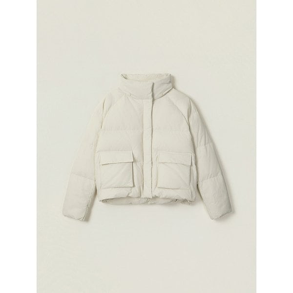 TEENY GOOSE DOWN HIDDEN SHORT PADDING_IVORY