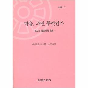 마음, 과연 무엇인가 : 불교의 심리학적 측면 법륜 7