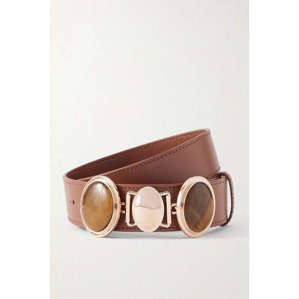 스톤 장식 가죽 벨트 46376663162949425