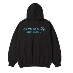 HOSHI X ADLV TIGER SKETCH HOODIE 호시X아크메드라비 타이거스케치 후드 블랙