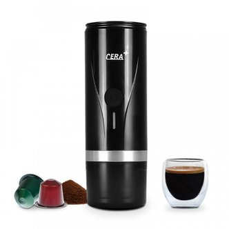  CERA+ NS 휴대용 에스프레소 메이커 비가열 버전 전기 커피 머신 호환성 그라운드 커피 포드