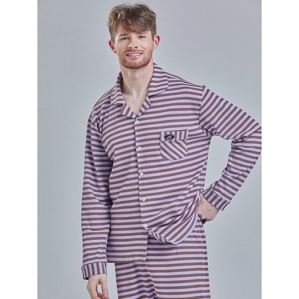 플레이조이 파자마세트 퍼플 L