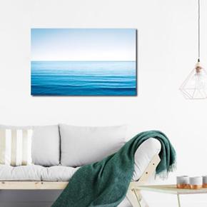 아트박스/우아한 달팽이 카페인테리어 풍경 캔버스액자 푸른바다 25x40cm