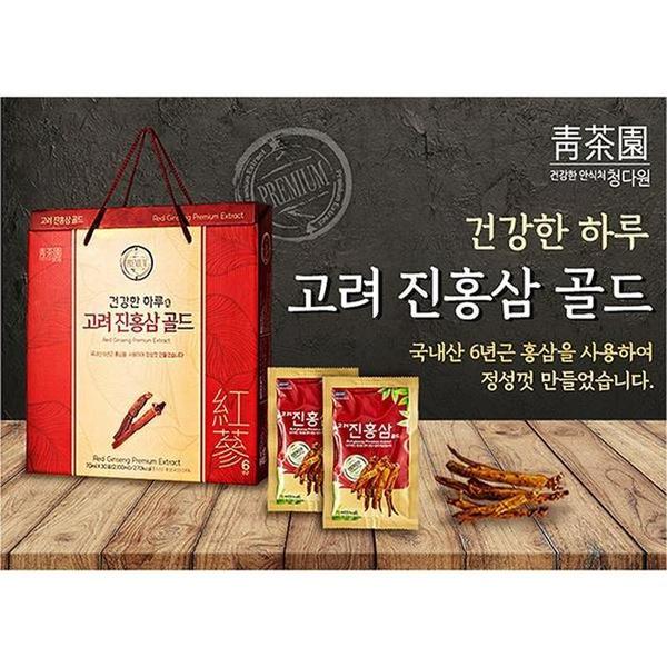 명절선물 진홍삼골드 70ml30포 고려 청다원 (S37694335)