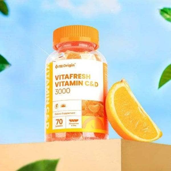 [쓱7클럽] 비타프레쉬 비타민 귤젤리 C&D 70구미 + 비타하이디 1000 60구미 SET