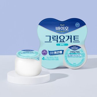 매일 매일바이오 그릭요거트 달콤한플레인80g*4