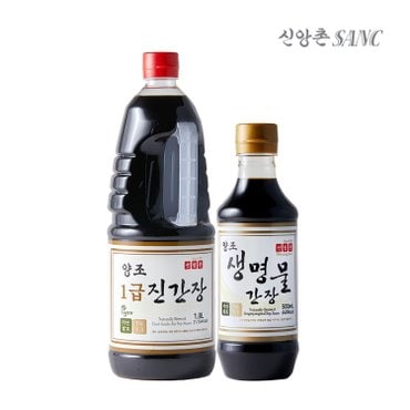 신앙촌 양조간장 장아찌 기획 7호 (1급1.8L*1,생500mL*1)