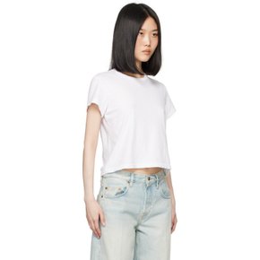 화이트 Hanes 1950s 박시 티셔츠 024-2WBX5 OPTIC WHITE