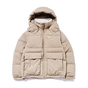 패딩 JQS DUW22563E2 WANDERER 원더러 남여공용 다운 자켓 Beige