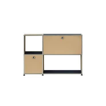 USM [USM 공식수입원] USM Haller Storage 2x2 (Beige/Anthracite)