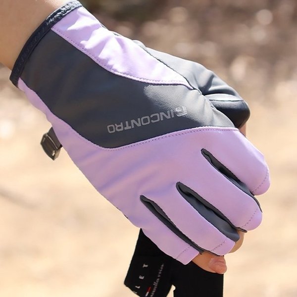 강력한 내구성 파워그립 여성 플레어 반장갑0002he