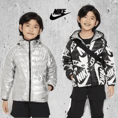 매장정품 나이키 NIKE 나이키키즈 주니어 AOP 리버서블 덕다운 패딩 A234DM339P 1637231