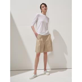 NATURE HALF PANTS_LIGHT BEIGE