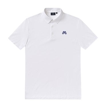 MARTINE GOLF [정상가 178000원]남성 아이스코튼 카라티셔츠 화이트 (QM0DKS25131)