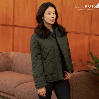  (런칭가 109000) [LE TROIS]23FW 이보영의 르투아 3WAY 카라 퀼팅 덕다운