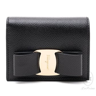 살바토레페라가모 [FERRAGAMO] 페라가모 바라 동전 지갑 22-D515 NERO 725300