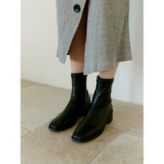 RONIN leather stretch ankle boots - 2color 5cm 소프트 스판 앵클부츠