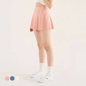 [무케] 러브포티_웨이브 테니스 스커트 (3colors) 여성 플레어 치마