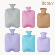 말랑말랑 PVC 물주머니 보온물팩 찜질팩 1550ml_중