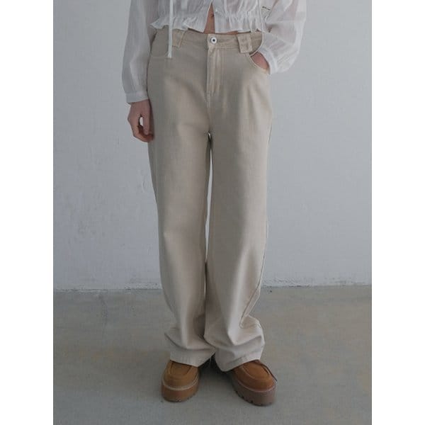 내츄럴 카펜더 팬츠