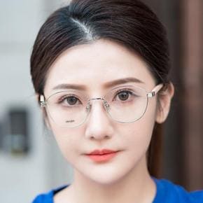 안경테 KZ50153F 016 라운드 실버 금속테 명품