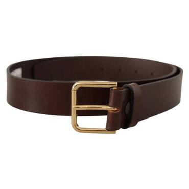 이스퀘어 4812557 Dolce  Gabbana Elegant Leather Mens Belt