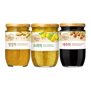 복음자리 생강차 470g +모과차 480g +대추차 460g