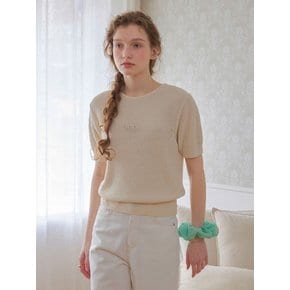 Puff Sleeve Knit [IVORY]