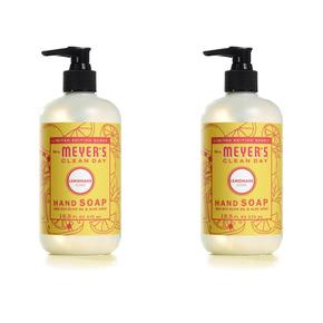 [해외직구] Mrs. Meyers Clean Day 미세스메이어스클린데이 핸드솝 리퀴드 레모네이드향 370ml 2팩