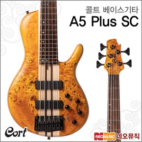 콜트베이스기타G Cort A5 Plus SC AOP /일렉베이스