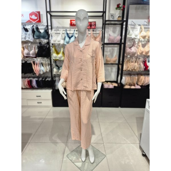 [시흥점] S 비너스 )  NR 솔리드 모던 파자마 VPA4421W-PK