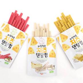 과일먹은 치즈덴탈껌100g 애견간식 강아지간식