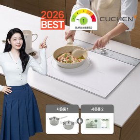 3구 인덕션 전기레인지 1등급 플렉스존  All 3400W CIR-EW33KD0B1