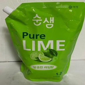 애경 순샘라임리필 1.2L