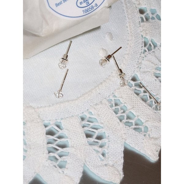 Eather Herkimer Diamond Earrings