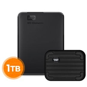 Elements Portable 외장하드 1TB 파우치 증정