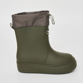 레인부츠 RE-RAIN SHIRRING BOOTS KHAKI