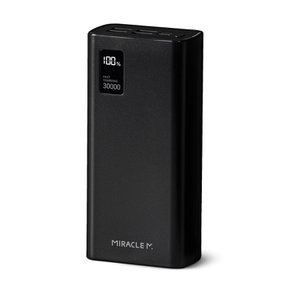 보조배터리 30000mAh 대용량 고속충전 PD 20W C타입 LED 잔량표시