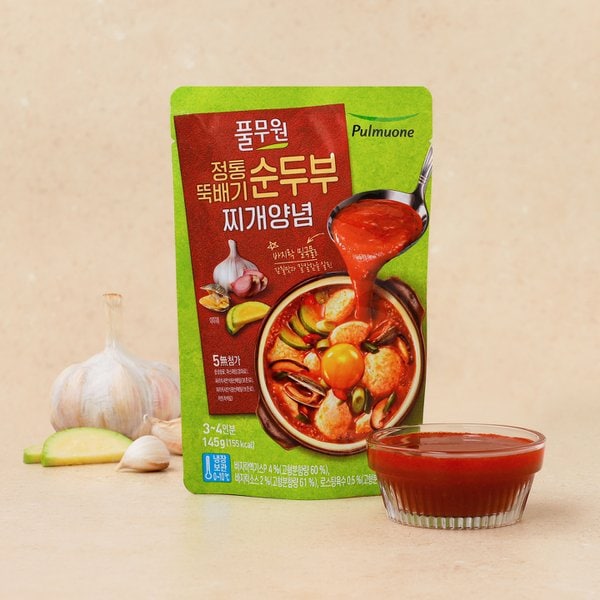 정통뚝배기 순두부찌개양념 145g
