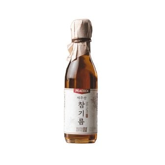  피코크 참기름 제주산 참기름 250ml