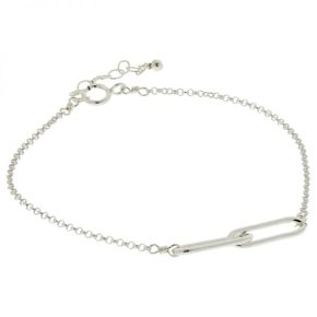 5049872 Dogeared Modern Friends Forever Linked Bracelet